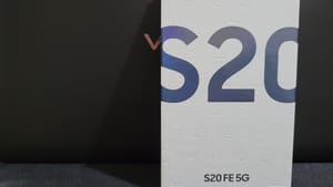 三星手機 S20 FE Fan Edition 開箱